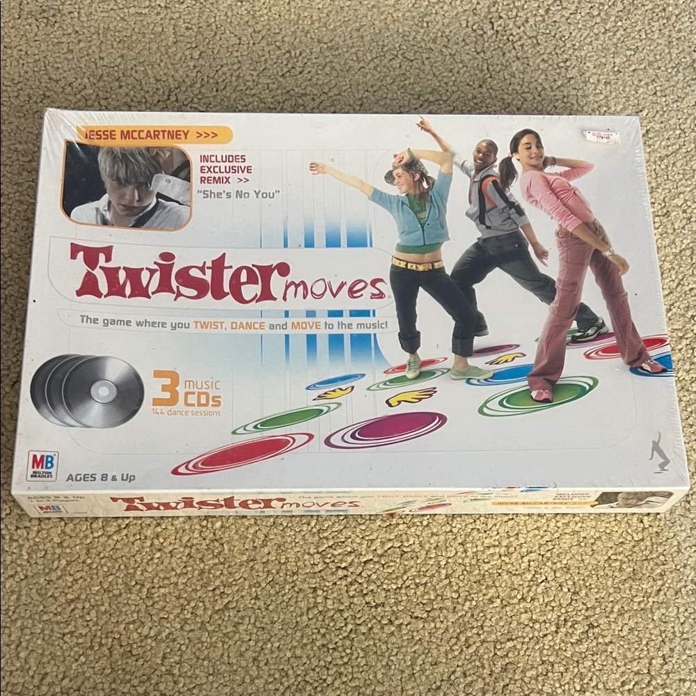 Twister Moves Game with Music CDs
